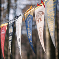 Full-Color Felt Triangle Flag
