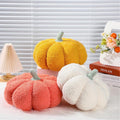 Plush Pumpkin Throw Pillow