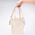 Multi-compartment Tote Canvas Bag