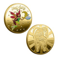 Tooth Fairy Golden Coin Tooth Loss Reward Commemorative Coin
