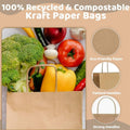 Natural Kraft Paper Shopper Tote Bag