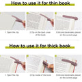 Silicone Automatic Bookmark