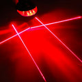 Led Bike Tail Lamp Night Riding Laser Light
