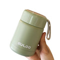 12 Oz Stainless Steel Breakfast Insulation Cup With Lanyard