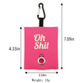 Canvas Poop Bag Holder