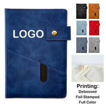A5 Lined Leather Journal Notebook