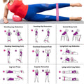 Home Resistance Ring Fitness Stretch Bands 5-Piece Set