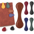 Vintage Leather Magnetic Book Clip