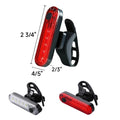 Rear Bike Tail Light USB Rechargeable