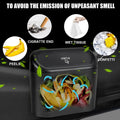 Car Trash Can Storage With Clips