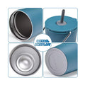 Stainless Steel Straw Thermos Cup