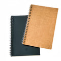 Kraft Cover Sketchable Spring Loose leaf Blank Notebook