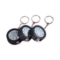 Tire Shape Measuring Tape Keychain