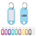 Plastic Key Tag With Key Ring