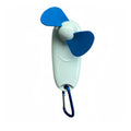 Keychain Sport Fan with LED Light- Battery Powered