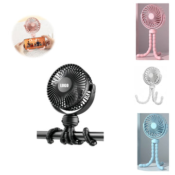 Octopus Tripod Clip-On Fan
