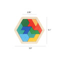 Wooden Hexagon Puzzle