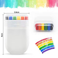 Colorful Rainbow Face Painting Stick