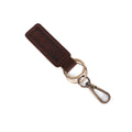 Vintage Head Layer Cowhide Car Keychain