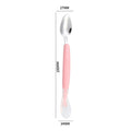 Stainless Steel Baby Dual-Headed Fruit Puree Scraping Spoon