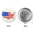 Iron Round Badge With Frosted Base