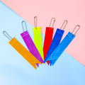 Colorful Reflective Safety Keychain Pendant