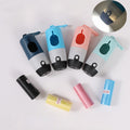 Portable With Flashlight Waste Bag Dispenser