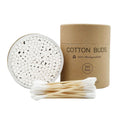 Biodegradable Natural Wooden Organic Cotton Swabs