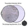 Handheld Collapsible Photography Reflector With Storage Bag