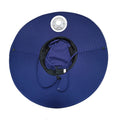 Outdoor Wide Brim Sun Hat with Fan