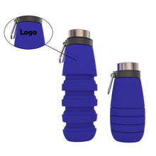 Silicone Foldable Sports Water Bottle