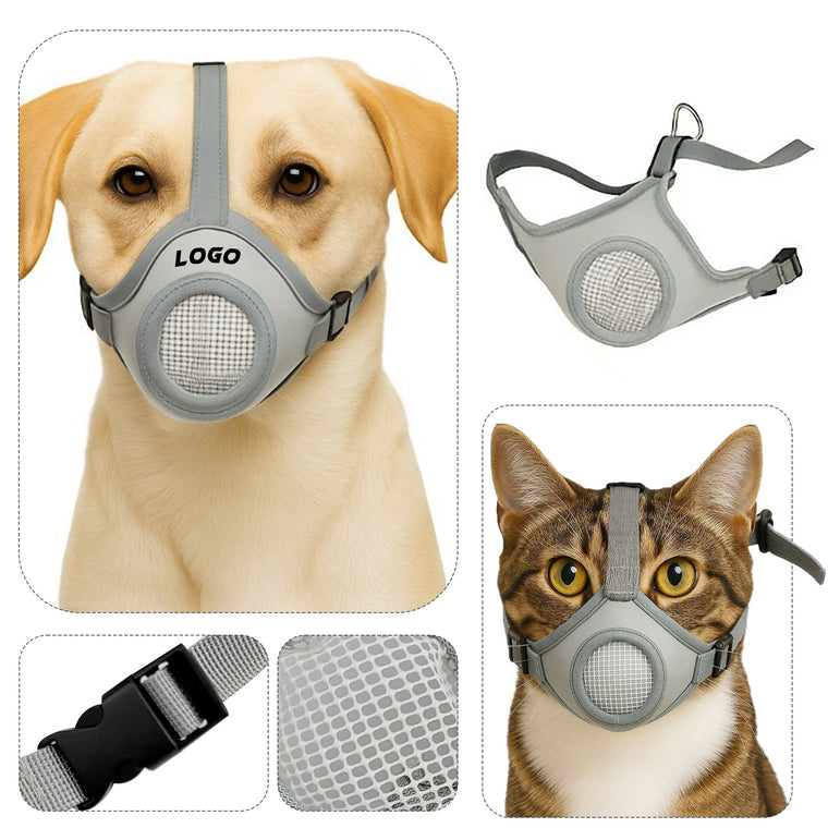 Dog Muzzle Adjustable Breathable Safety Comfort