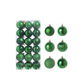 Christmas Tree Decorations 6 Styles Small Shatterproof Balls