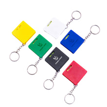 3FT Tape Measure Keychain W/ Bubble Level