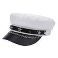 Chained Military Flat Top Cap