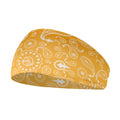 Sports Headband Features Paisley Patterns