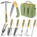 9 Piece Stainless Steel Gardening Hand Tools Set
