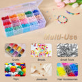 Clear Plastic Organizer Box Storage Container Grids