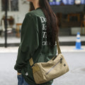Colorful Canvas Bag Shoulder Bag Macaroon Colors