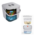 219.79oz Kitchen Compost Bin With Lid