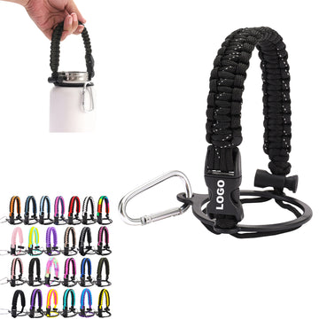 Braided Cup Carrier Lanyard With Snap Hook