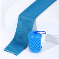 Sports Quick Dry Towel With Silicone Storage Bag