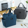 Insulated Lunch Bag With Bottle Holder