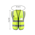 Multi-Pocket Reflective Safety Vest