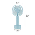 Rechargeable Portable Mini Handheld Fan with Base