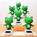 Cute Frog Car Solar Decoration