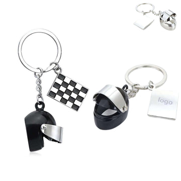Motorcycle Helmet Keychain