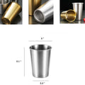 10Oz Stainless Steel Beer Cup Mug