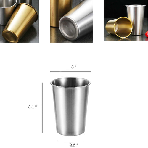 10Oz Stainless Steel Beer Cup Mug