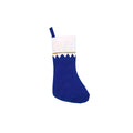 Golden Velvet Non-Woven Fabric Christmas Socks